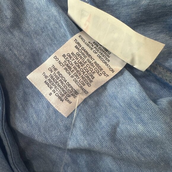 New NWT Golden State Warriors NBA Drape Neck Top T Shirt Size Small - Picture 9 of 9